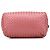 Bottega Veneta Bosto Intrecciato in Nappa Rosa - vista 3