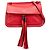 Gucci Rosso Medio Pelle Bamboo Daily Crossbody