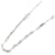 Hermes Hermès Kelly Chaine Necklace Silvery Silver