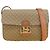 Céline Celine Macadam Schultertasche F/09 Beige