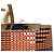FENDI CABAS 2 JOURS 8BH250 REGULÄR IN RAPHIA GEWEBTE HANDTASCHE - Ansicht 7