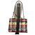 FENDI CABAS 2 JOURS 8BH250 REGULÄR IN RAPHIA GEWEBTE HANDTASCHE - Ansicht 8