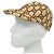 CAPPELLO DA BASEBALL GUCCI IN RAFFIA CON LOGO GG BEIGE E BORDEAUX