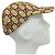 CAPPELLO DA BASEBALL GUCCI IN RAFFIA CON LOGO GG BEIGE E BORDEAUX - vista 4