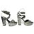 SCARPE CHANEL G25978 LUCKY CHARMS LOGO CC CAMELIA CLOVER 38.5 SANDALI - vista 3