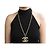 NUOVO COLLANA CHANEL PENDENTE LOGO CC STRASS MULTICOLOR ORO D'oro - vista 12