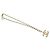 NUOVO COLLANA CHANEL PENDENTE LOGO CC STRASS MULTICOLOR ORO D'oro - vista 2