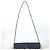 Borsa a spalla in tela blu navy Christian Dior - vista 6