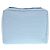 Pochette in cotone Hermès Cabriole To-Go MM Bianco Blu - vista 4