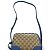 Borsa a Spalla Gucci 449413 in Tela GG Marrone e Pelle - vista 6