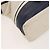 Borsa a spalla Burberry Black Label in tela bianca e argento autentica bs27141 Bianco - vista 14