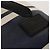 Borsa a spalla Burberry Black Label in tela bianca e argento autentica bs27141 Bianco - vista 17