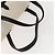 Borsa a spalla Burberry Black Label in tela bianca e argento autentica bs27141 Bianco - vista 7