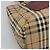 Burberry Borsa Tote Nova Check in PVC Beige Argento Auth BA3864 - vista 14