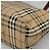 Burberry Borsa Tote Nova Check in PVC Beige Argento Auth BA3864 - vista 15