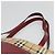 Burberry Borsa Tote Nova Check in PVC Beige Argento Auth BA3864 - vista 8