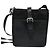 Borsa a Spalla in Pelle Nera e Argento Autentica BA3949 di BURBERRY Nero - vista 13