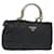 PRADA Borsa a mano in nylon nero e oro Auth 128024 D'oro