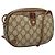 Borsa Sherry Line GG Supreme Web di GUCCI in PVC beige e oro 89 02 066 Auth BA3786 D'oro
