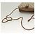 Borsa Sherry Line GG Supreme Web di GUCCI in PVC beige e oro 89 02 066 Auth BA3786 D'oro - vista 7
