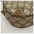 Borsa Sherry Line GG Supreme Web di GUCCI in PVC beige e oro 89 02 066 Auth BA3786 D'oro - vista 9