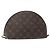 LOUIS VUITTON Pochette Cosmetica Demi Ronde Monogram M47520 LV Auth bs27472 Monogramma
