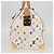 LOUIS VUITTON Bolsa Keepall 45 Monograma Multicolor Blanco M92641 LV Auth 126487V - vista 3