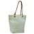 Borsa tote GG Canvas Gucci in nylon menta dorata 002 1099 Auth bs27328