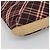 Borsa a spalla Burberry Nova Check Blue Label in tela rossa e argento Auth bs27656 Rosso - vista 16