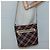 Borsa a spalla Burberry Nova Check Blue Label in tela rossa e argento Auth bs27656 Rosso - vista 21