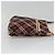 Borsa a spalla Burberry Nova Check Blue Label in tela rossa e argento Auth bs27656 Rosso - vista 4