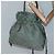 Borsa Tote Prada in nylon verde oro Auth 128736 D'oro - vista 20