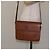 Autre Marque Borsa a Spalla Burberrys in Pelle Marrone Oro Auth th6199 D'oro - vista 20