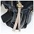Chloé Borsa a mano Chloe Bay in pelle nera e oro Auth BA3965 - vista 22