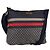 GUCCI Schultertasche Nylon Marineblau Silber 270410 Auth bs26783