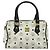 Borsa MCM Logogram Vicetos in pelle PVC 2 in 1 bianca e oro Auth BA3660 Bianco D'oro - vista 13