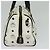 Borsa MCM Logogram Vicetos in pelle PVC 2 in 1 bianca e oro Auth BA3660 Bianco D'oro - vista 3