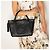 Gucci Borsa a spalla in pelle con chiusura a zip Soho, nera Nero - vista 3
