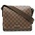 Borsa a Spalla Damier District PM Louis Vuitton Marrone Damier ebene