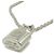 Collana Silver Lockit UNICEF di Louis Vuitton - vista 5