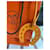 Hermès Paddock Bag Charm Orange Leather  - view 4