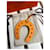 Hermès Paddock Bag Charm Orange Leather  - view 5