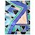 Nuovo - Seta pura - firmato dal team Michaela Frey (XL 90 x 90) Bianco Blu Verde Verde chiaro Blu chiaro Blu scuro - vista 8