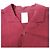 Autre Marque Camisa de algodón con cuello abierto Castaño Burdeos - vista 4