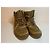 Gucci Baskets montantes en satin cristal bronze Cada - vue 2