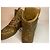 Gucci Baskets montantes en satin cristal bronze Cada - vue 4