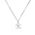 Collana in strass argento Chanel Coco Mark - vista 3