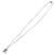 Collana in strass argento Chanel Coco Mark - vista 5