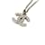 Collana in strass argento Chanel Coco Mark - vista 6