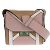 Borsa a Spalla in Pelle Eden di Givenchy Marrone Rosa Bianco - vista 2